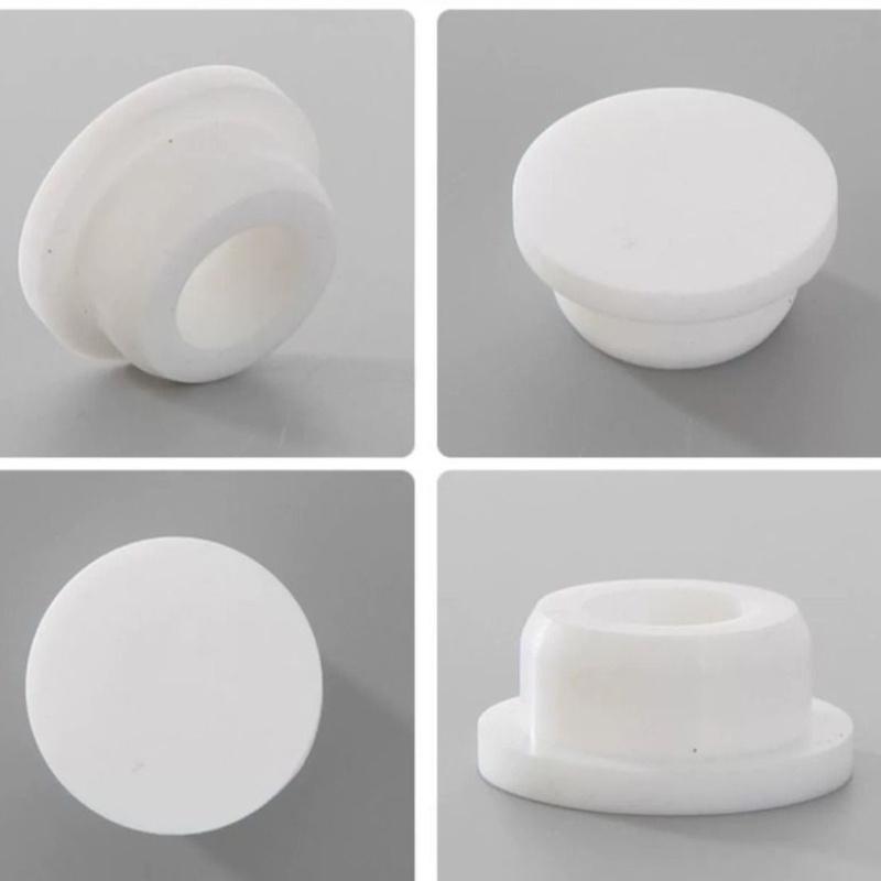Silicone Sink Plug - Push-on for Overflow Devices In Bathrooms and Kitchens