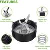 Stainless Steel Blender 4 Point Blade with Gasket&Jar Base Small Appliance Part