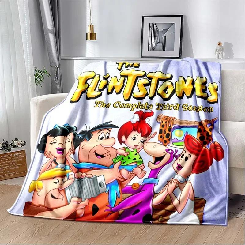 Classic Cartoon Blanket Flannel Soft Plush Cover Blanket Children Bedroom Sofa Bed Travel Picnic Warm Blanket Children Gift