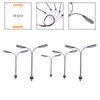 Enhance Your Train Layout with 5Pcs LED Street Lamps Designed for Model Platforms At 1 160 Scale Includes Resistors