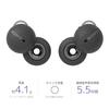 Sony LinkBuds: True Wireless Earbuds / Compact and Lightweight (4.1g) / Fully Open Style for Always-On Wear / Microphone for Calls / 12mm Drivers /