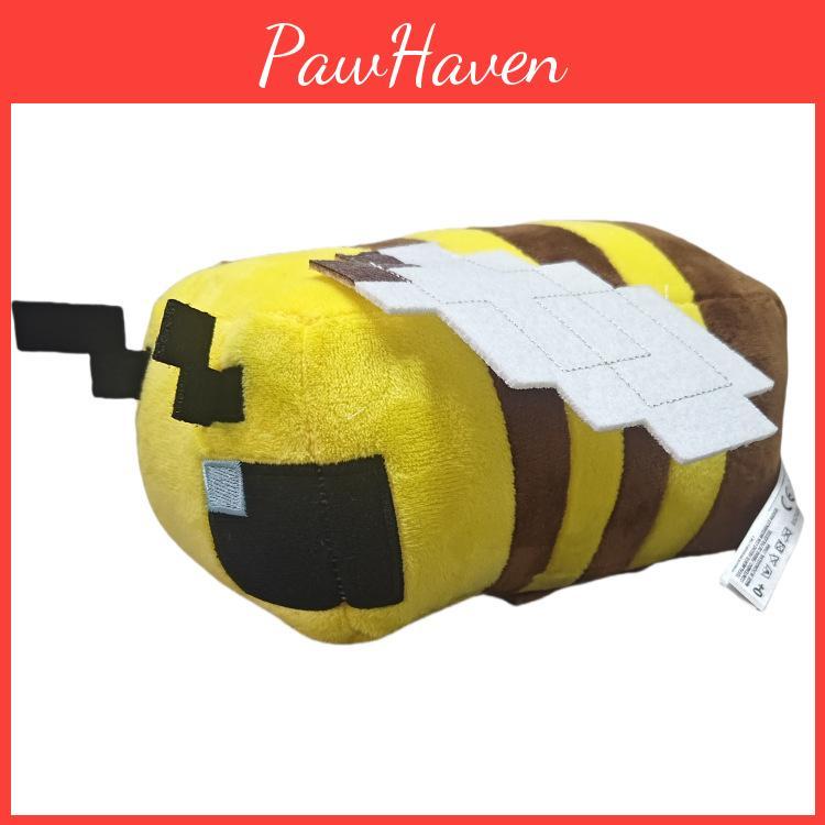 Yellow Bee Minecraft Plush Doll Toy For Children Gift And Decoration Room