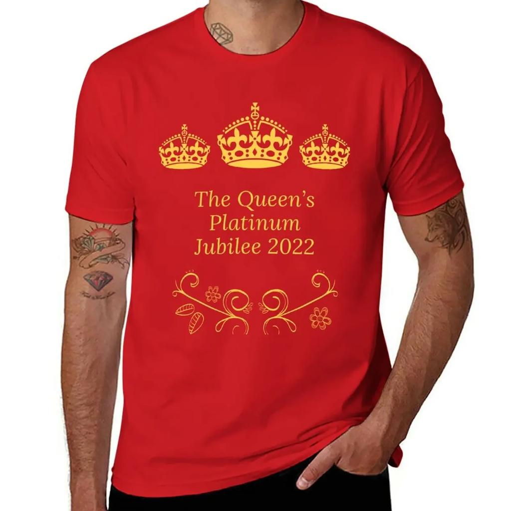 Queens Platinum Jubilee T-Shirt for a boy graphics men graphic t shirts