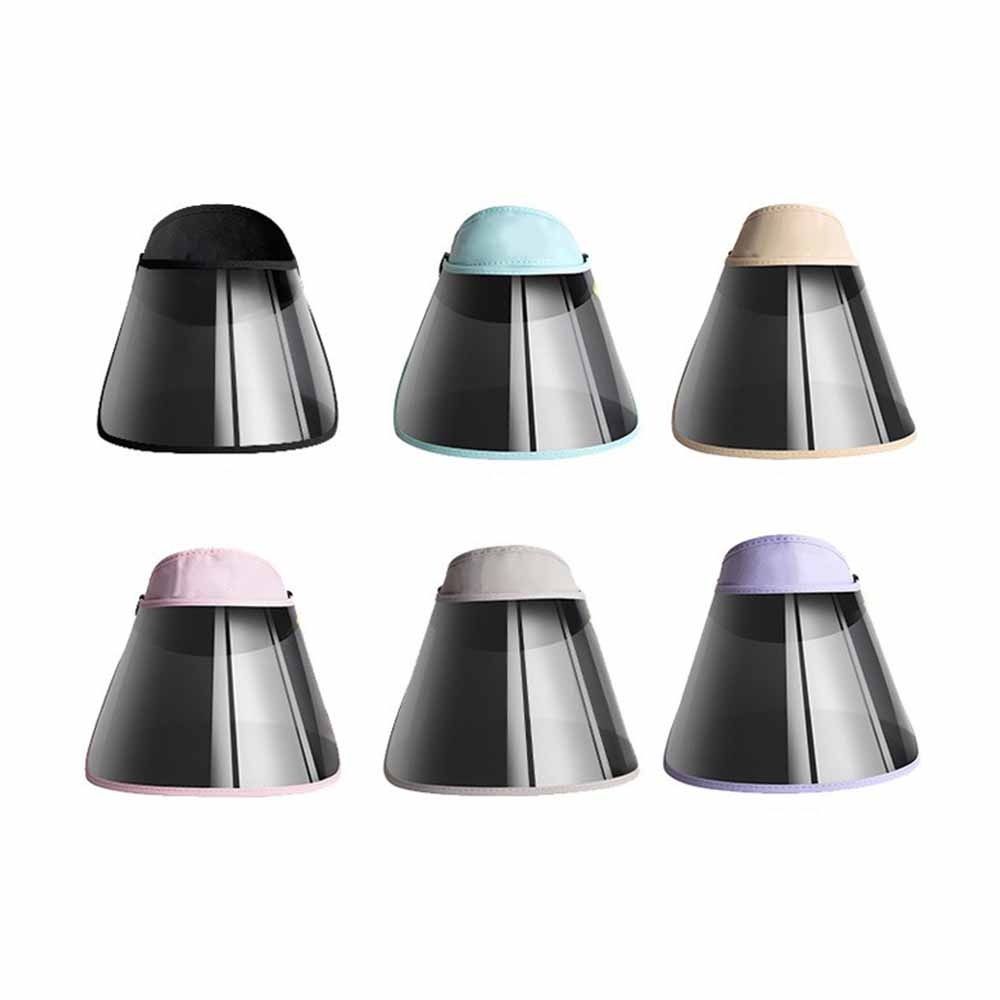 Portable Women Sun Hat Large Wide Brim Anti-UV Protection Empty Visor Cap Rollable Solar Protection Sunshade Cap Summer