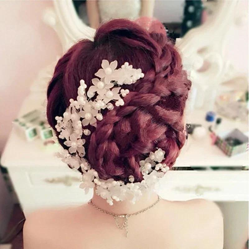 Crystal Tiara Beautiful Fashion Bride Princess Austria Wedding Crown Veil Hair Ornament Headbands Accessories for Women Gifts