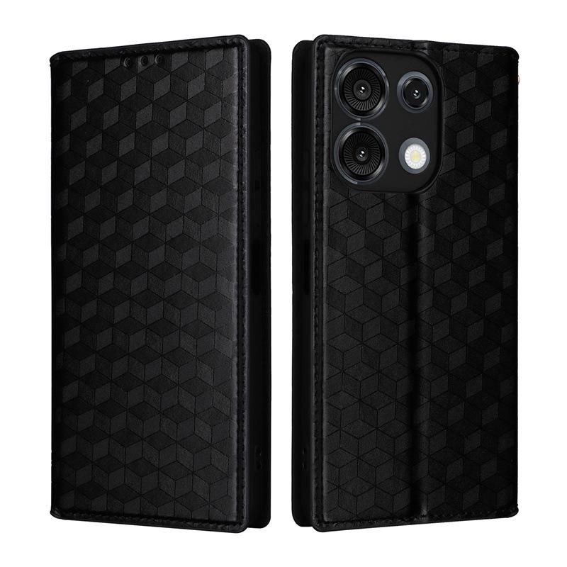 Kompatibilní s Umidigi G9 5G: Kožené pouzdro na telefon Youmi G9 s přihrádkou na karty, stereo texturou a magnetickým výklopným krytem
