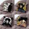 Vintage The Cure Rock Band Pillow Case Pillow Case Living Room Sofa Cushion Cover Suitable For Home Bedroom Room Decoration