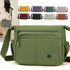 Damen Mehrfachfach-Tasche Schulter-Umhängetasche Leichte Nylon-Muttertasche