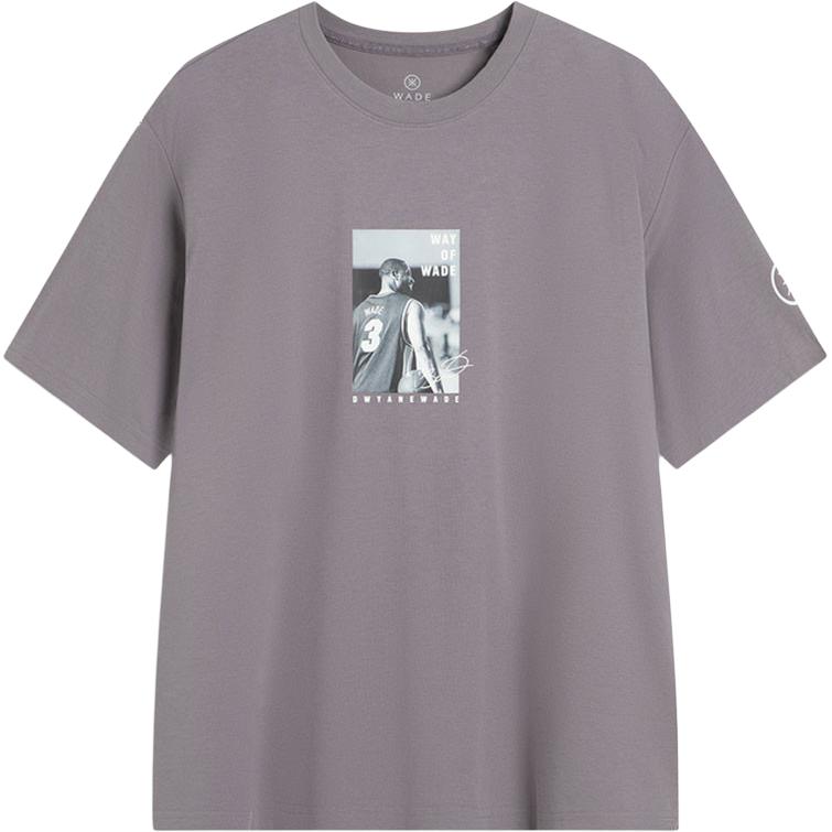 

Li Ning Wade Series Повседневная спортивная футболка с коротким рукавом и круглым вырезом для мужчин AHSV087-6 S