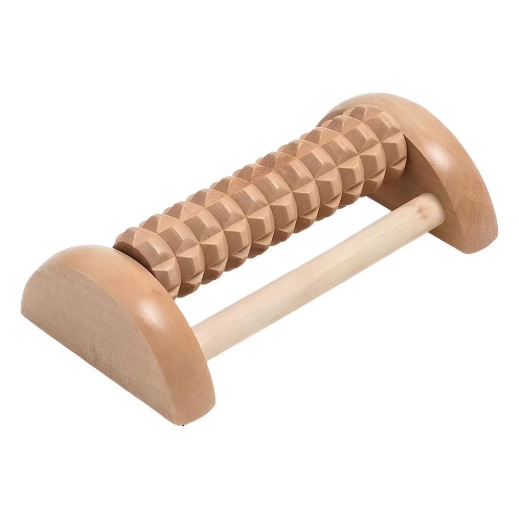 Foot Sole Massager Wooden Roller Type Solid Wood Foot And Leg Massager Acupoint Ball For Plantar Fasciitis Travel Type Foot