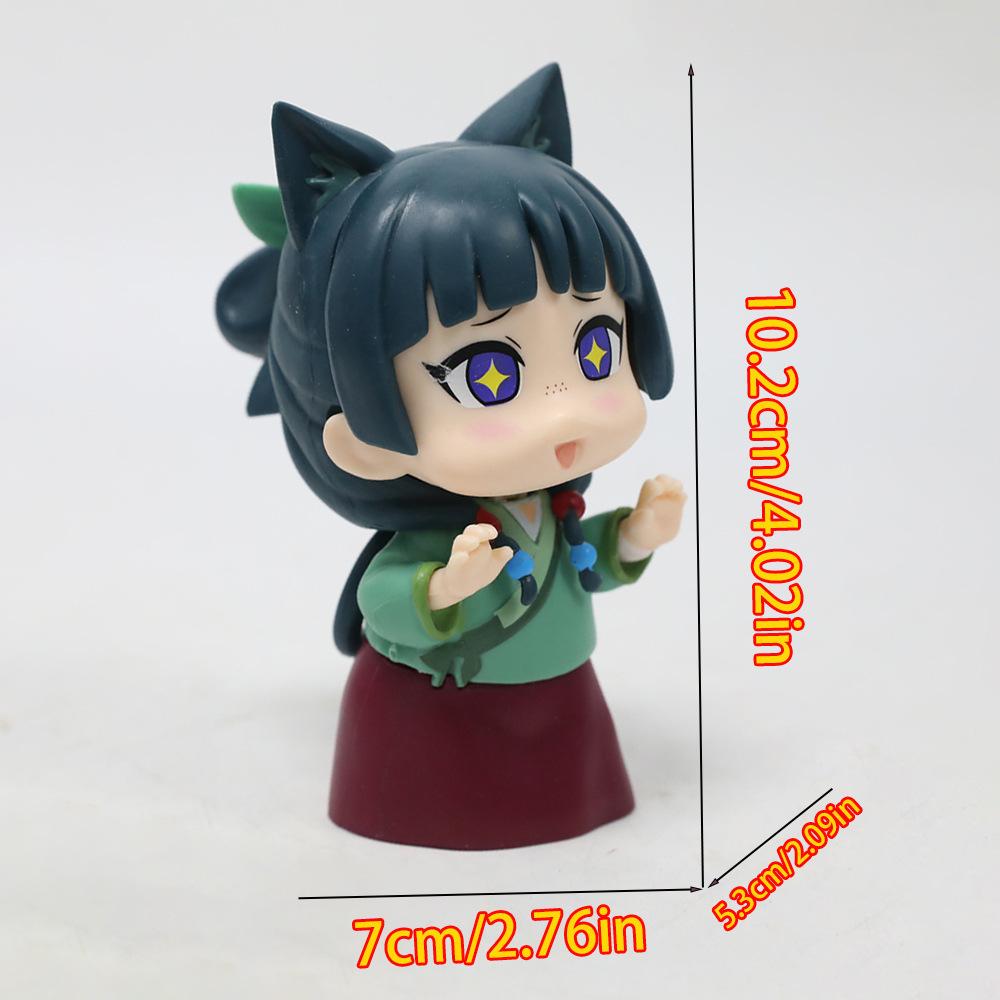 Anime Eczacı Günlükleri Figürü 17cm Maomi Aksiyon Figürü PVC Model Kawaii Araba Dekorasyonu Bebek Çocuk Oyuncakları Noel Hediyesi'nin