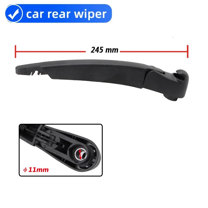 Car Rear Wiper Blades Back Window Wipers Arm For Mini Cooper R56 Hatchback (2007-) 245mm Auto Windscreen Blade Accessories