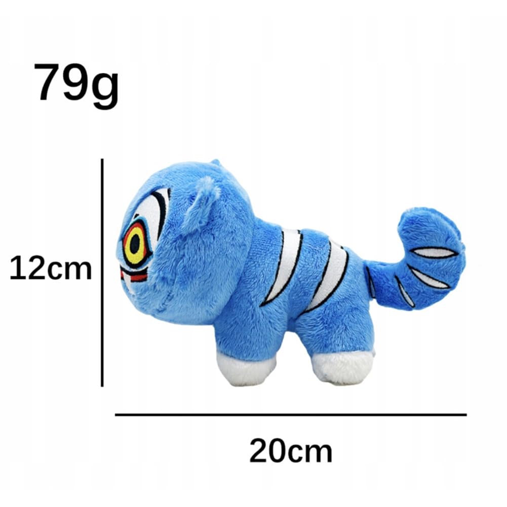 Demon Hunters Plush K-Pop Girls Doll Character Cute Room Decoration Gift for Kids and Adults, Birthday, Halloween, Christmas (Tora-A)