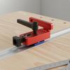 Carpentry Fence Stop Effortless Slide and Lock Adjustable Positioning Fixture Anodized Finish Miter