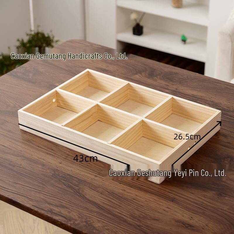 Adjustable Solid Wood Multi-Layer Snack & Toy Storage Shelf