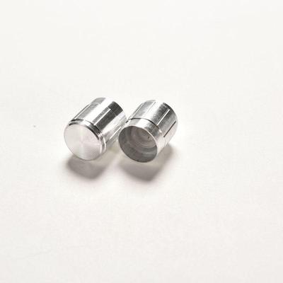 10Pcs Aluminum Knobs Rotary Switch Potentiometer Volume Control Pointer Hole 6Mm