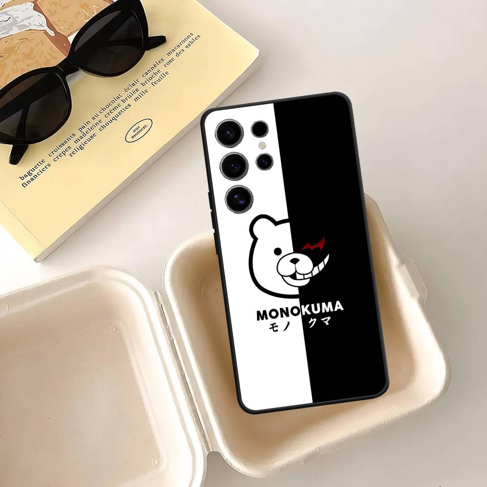 Danganronpa Junko Enoshima Monokuma Case For Samsung Galaxy Case S25 S23 S22 S21 S30 S20 S10 Ultra Plus FE TPU Soft Cover