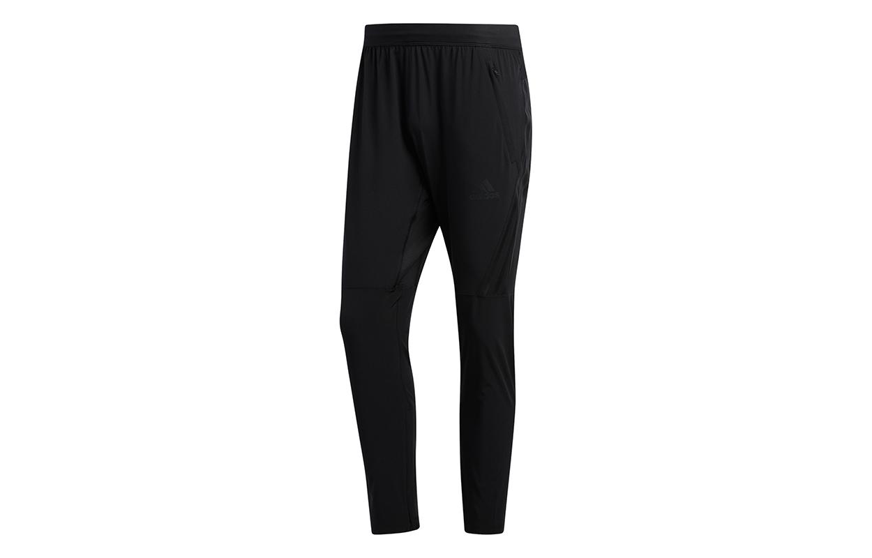

Adidas Knitted Sweatpants Men s Black Moderate Tapered Pants FJ6134 S