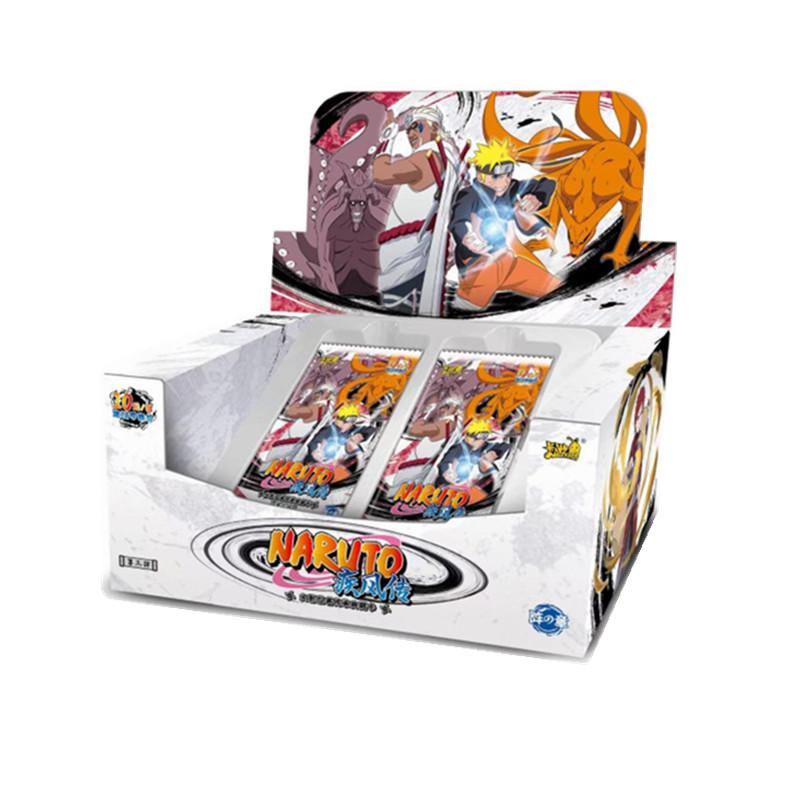 KAYOU Carte Originali di Naruto Capitolo dell'Array Scatola T2w7 CR Mondo Ninja Collezionabili Personaggi Anime Giocattolo Per Bambini Regali