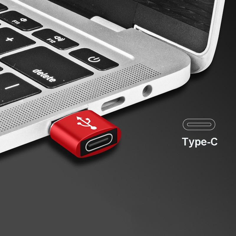 USB OTG Male To Type C Female Adapter Converter, Type-C Cable Adapter For Nexus 5x6p Oneplus 3 2 USB-C, Data Charger