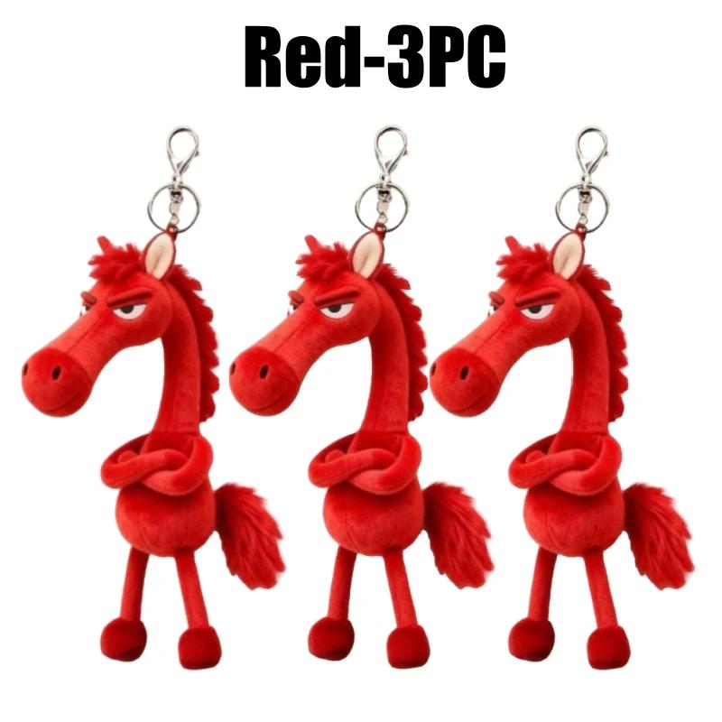 Plush Horse Pendant Bag Charm Keychain Horse Pendant Soft Horse Charm Personal Horse Keychain Handbag Decor Gift Idea