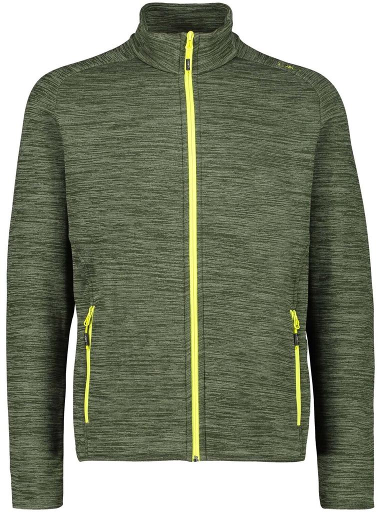 Куртка CMP Мужская куртка из меланжевого стрейчевого флиса Performance Fleece (30E9707)