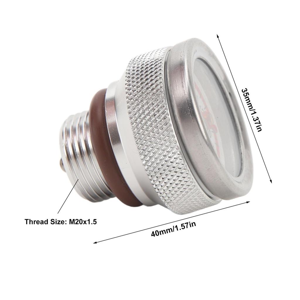 M20x1.5 0-200℃ Temp Meter Car Motorcycle