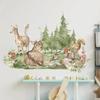 Creative Forest Animal Wall Sticker Squirrel Deer Home Decoration Children's Bedroom Living Room Decoration Wall Stickers Poster