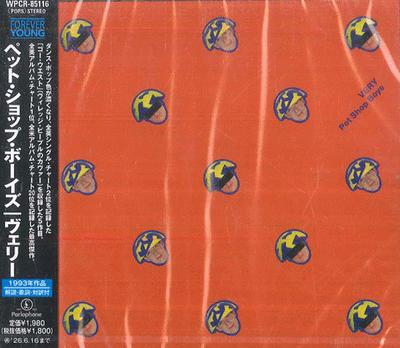 CD PET SHOP BOYS  Very WPCR85116 PARLOPHONE 2024 Japan Obi Rock