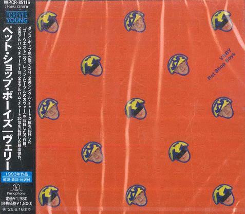 

CD PET SHOP BOYS Very WPCR85116 PARLOPHONE 2024 Япония Obi Rock