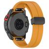 Silicone Watch Band for Garmin Fenix 8 43mm/Forerunner 570 42mm/Fenix 7S/6S/5S,Magnetic Buckle 20mm Sport Strap with Tools