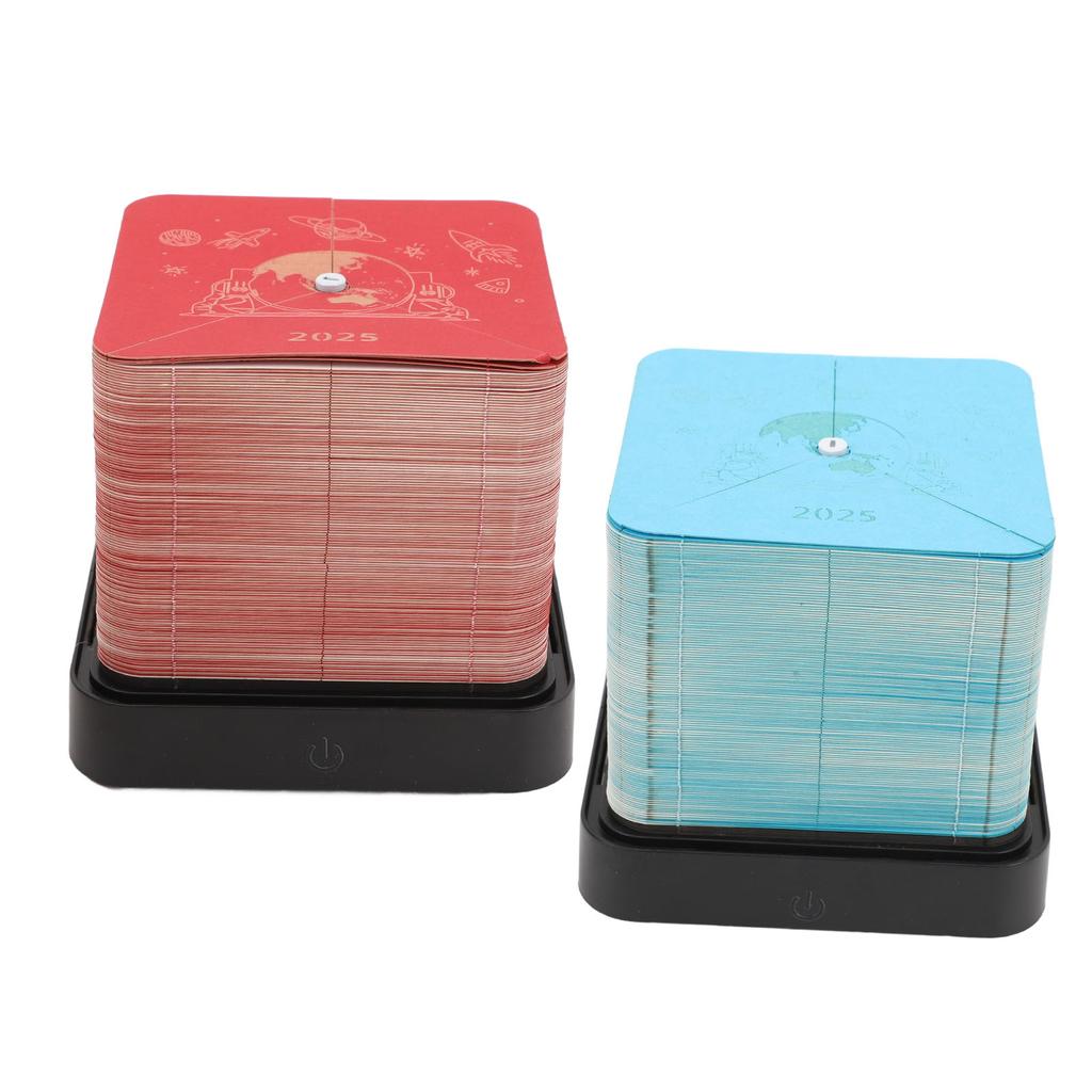3D Memo Pad Hand Torn Earth 2025 Calendar Paper Carving Art Notepad for Present Desktop Decoration