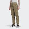 Adidas Originals Woven Double Logo Cargo Jogger Pants Women Bottoms Dark-Khaki GD3063