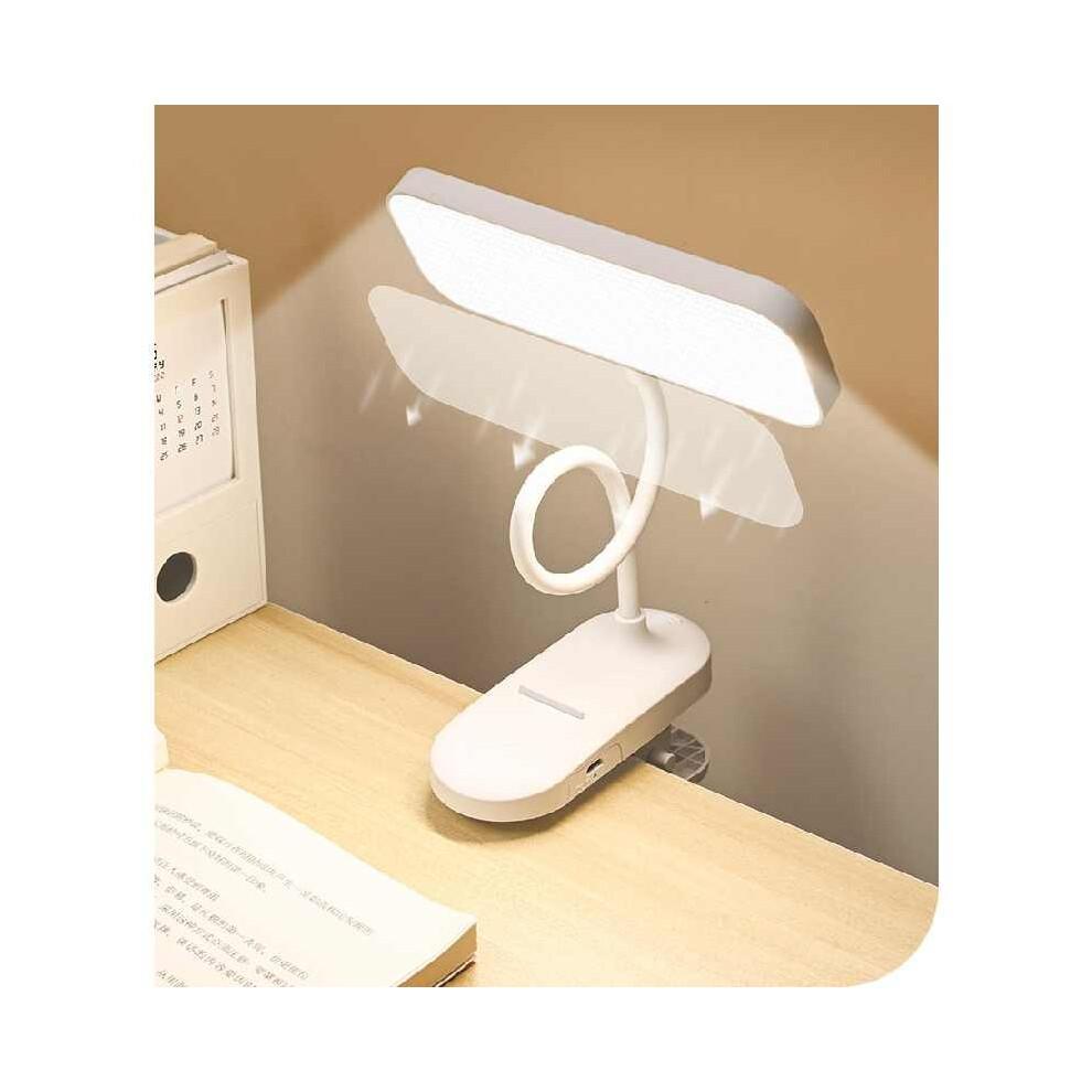 On Clip Led Desk Lamp Adjustable Brightness Room Reading Bedside Light Study