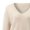 Women S Long Sleeve V Neck Loose Knit Pullover Sweater