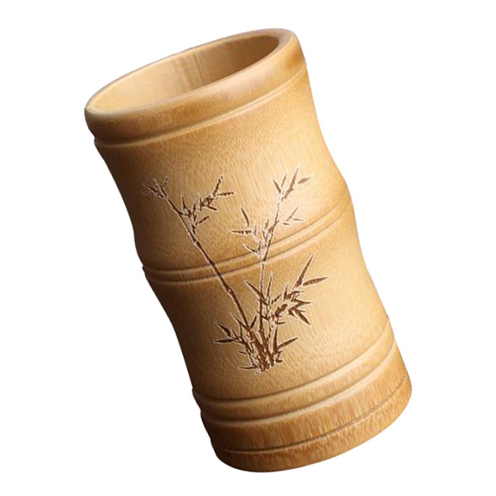 Handmade Tea Ceremony Canister Bamboo Storage Box Pattern