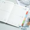 Portable 2027 Planner Notebook PU Leather Daily Agenda New Business Notebook  Office