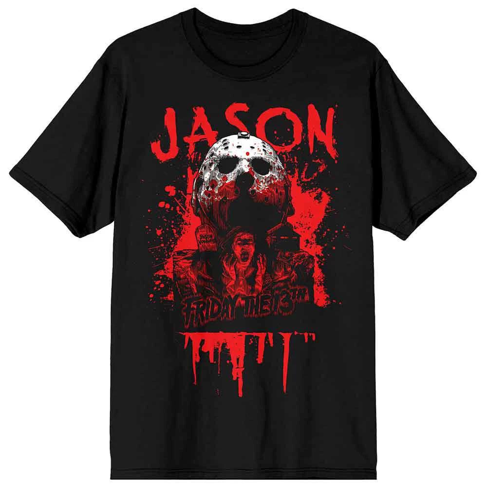 Friday the 13th Jason Voorhees Men s T-Shirt, Black M
