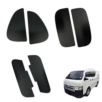 GRQ Magnetic Door Handle Protector for Toyota Hiace 200 Compatible with Hiace 200 Plain No Easy Includes Japanese Includes Magnetic Door Handle Knob