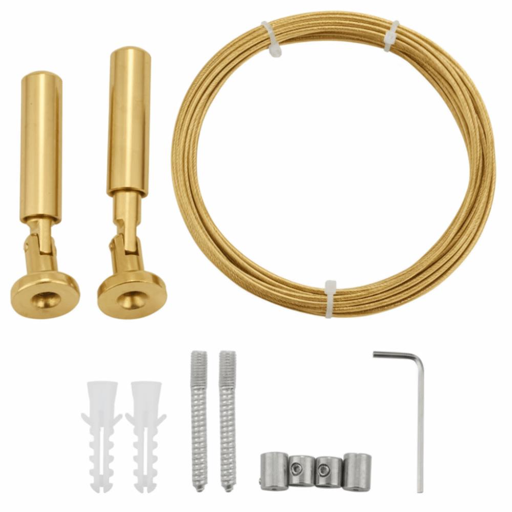 Nicht-perforierendes Design Einziehbare Wäscheleine Wandmontage Drahtstange Fenstergardine