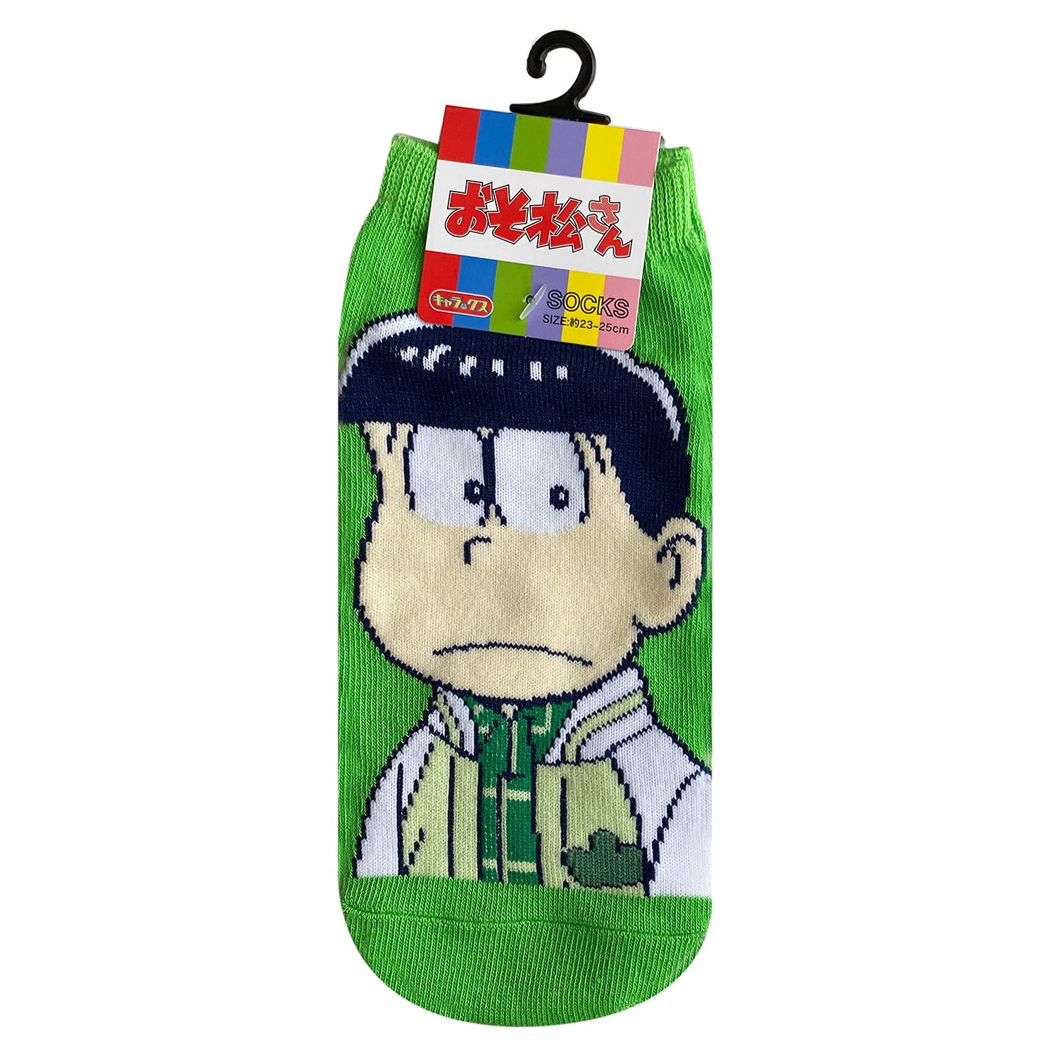 Small Planet PE1002J Носки женские Osomatsu-san, Чороматсу, Зеленые, зелёный