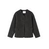 Women's Short Wool Blend Double-Faced Coat