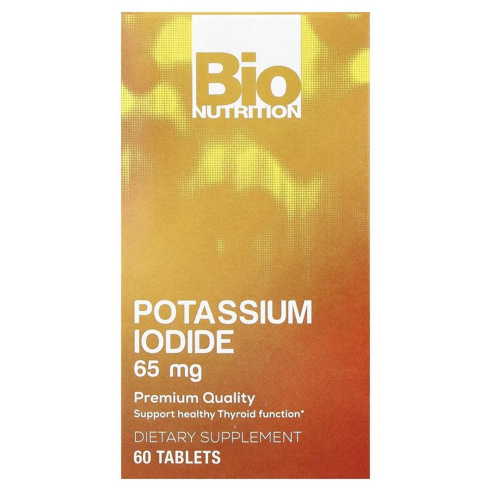 BioNutrition Potassium Iodide 65mg 60 Tablets 5 pcs