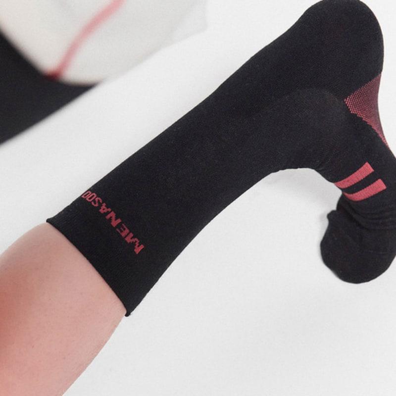 MENASOO Menasoo Soft Runsocks_Black