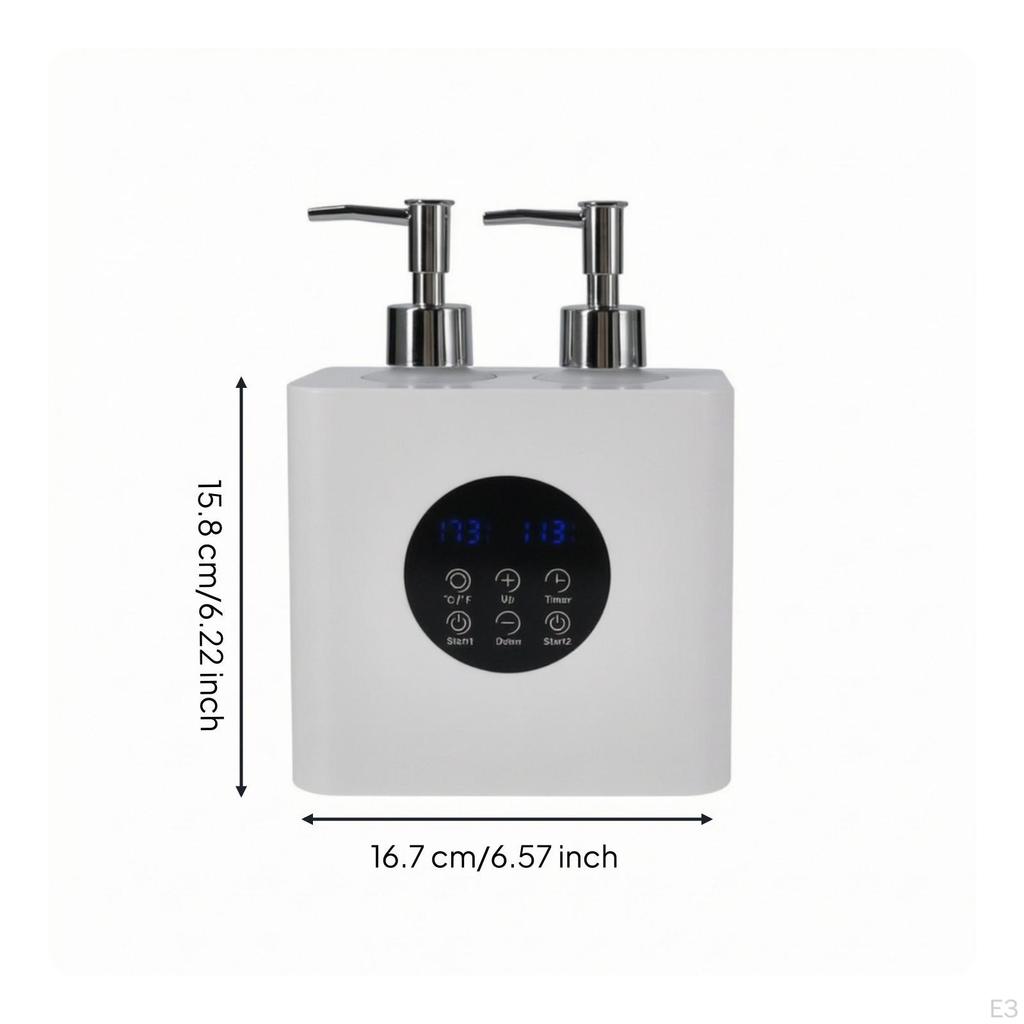 Oil Warmer with Pump Dispensers | Adjustable Temperature, Electric Lotion