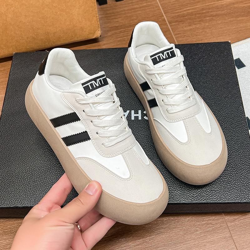 

Ретро мужские летние новые парусиновые туфли на плоской подошве мужская обувь модная обувь 42 белый