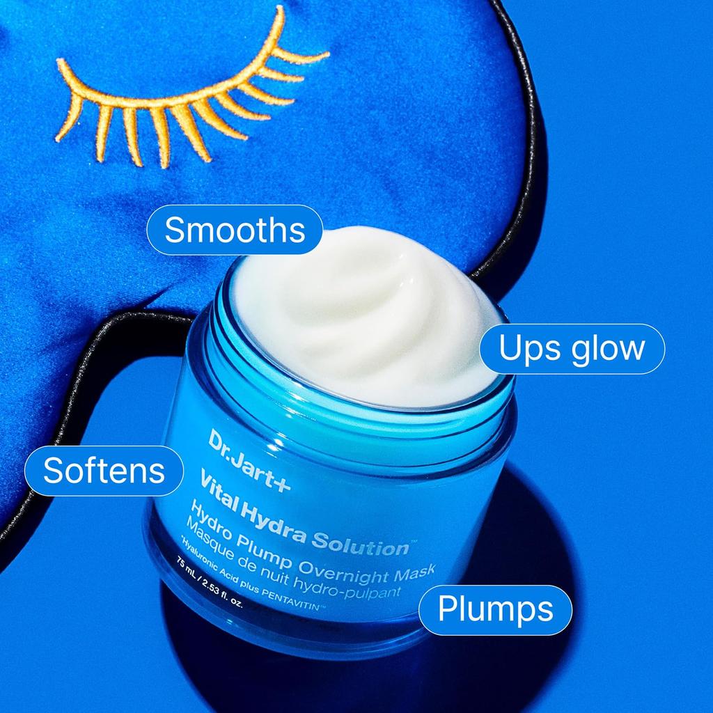 Dr.Jart+ Vital Hydra Solution Hydro Plump Water Cream – Deep Hydration with Hyaluronic Acid & Pentavitin, Korean