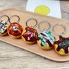 Jewelry Accessories Simulation Food Key Chain Car Keychains PVC Keychain Takoyaki  Pendant  Student