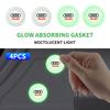 Car Silicone Door Shock Stickers Absorber Soundproof Buffer Pier For A1 A2 A3 A4 A5 A6 A7 A8 Q1 Q2 Q3 Q4 Q5 Q6 Q7 Q8 B5 B6 B7 B8 C5 C6 C7 C8