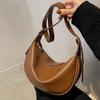 Ladies Casual One Shoulder Crossbody Dumpling Bag